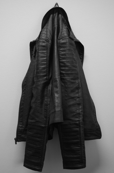 leather coat