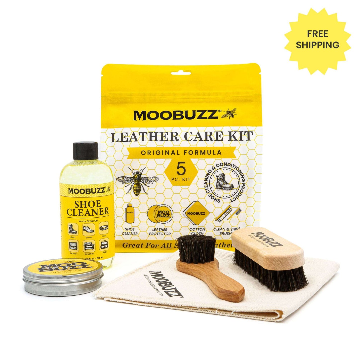 Leather Care Kit (5 Piece)